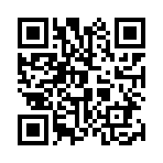 午後8時ですのページのQRコード