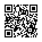 新幹線のドアチャイムのページのQRコード